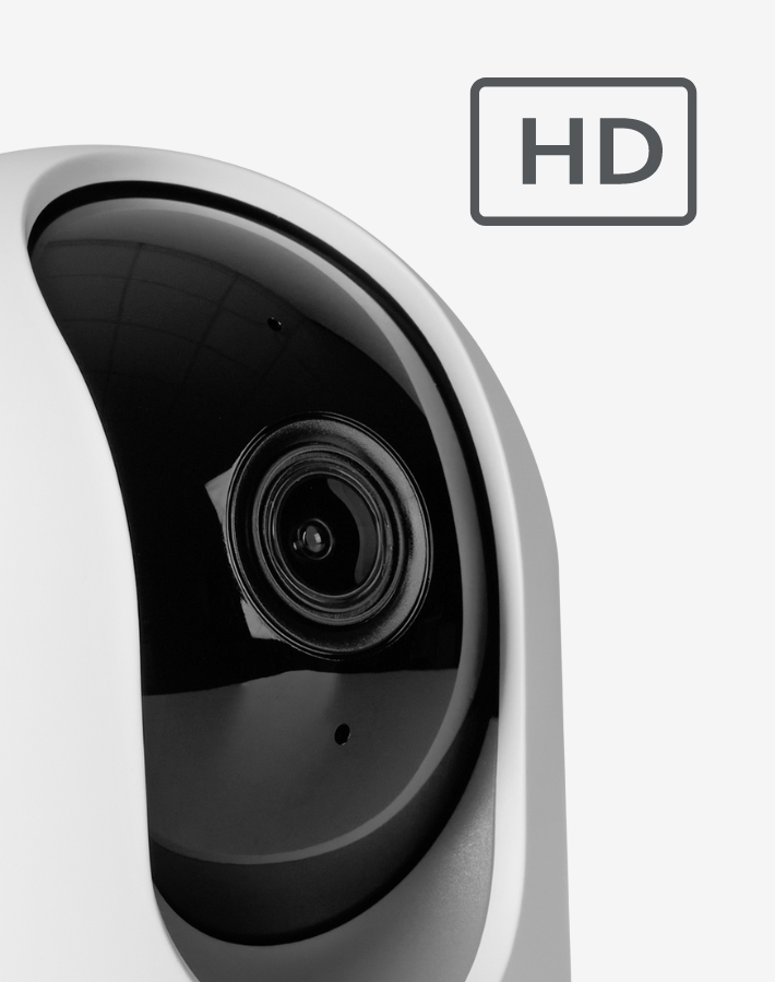 Capture every detail with the camera's high-definition 2K resolution (2304x1296px) and a 3.6mm lens, offering superior image clarity for close monitoring of your baby.