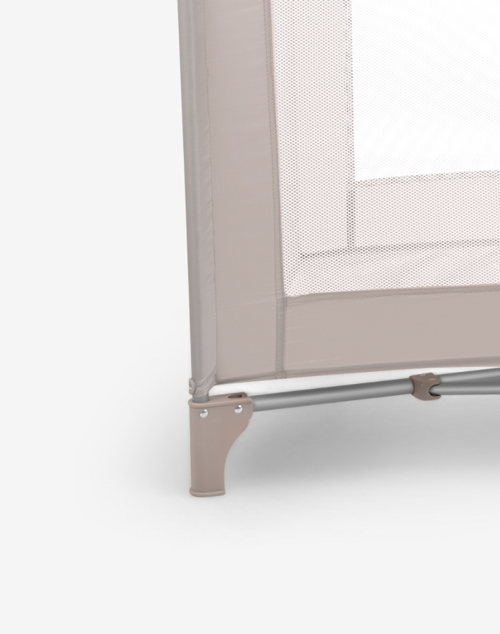 Designed with stable legs and robust construction, ensuring a safe and steady sleep environment for your child.