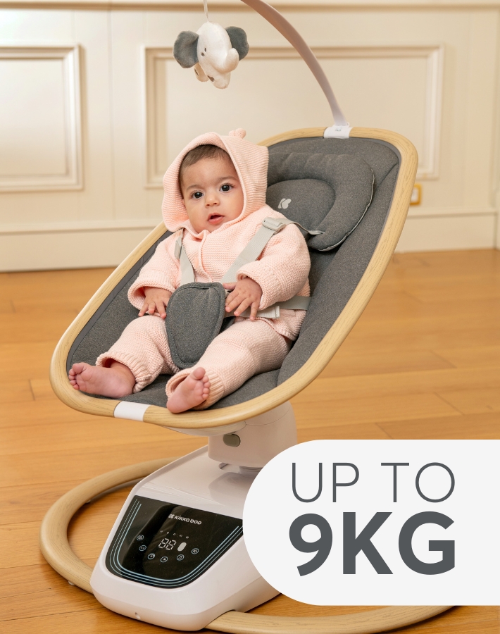 Проектирана за употреба от раждането до достигане на тегло от 9 кг, люлката предлага уютна и сигурна среда за бебето, което я прави чудесен помощник в ежедневните грижи.