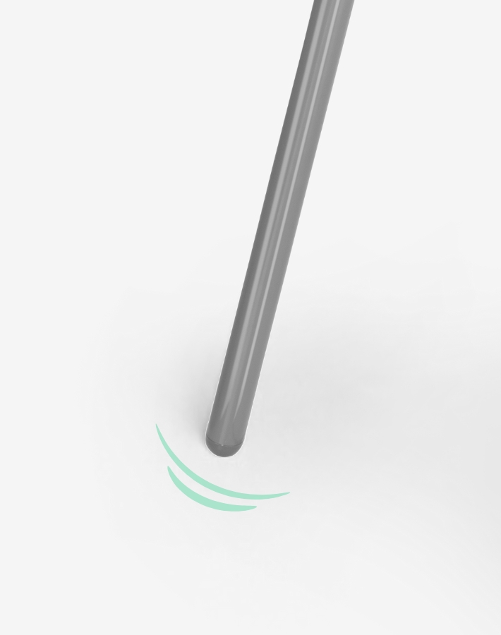 Built with anti-slip legs, this highchair maintains stability on any floor surface, ensuring it stays in place and reduces the risk of slipping during use.