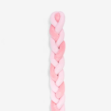 Braided bumper Pink