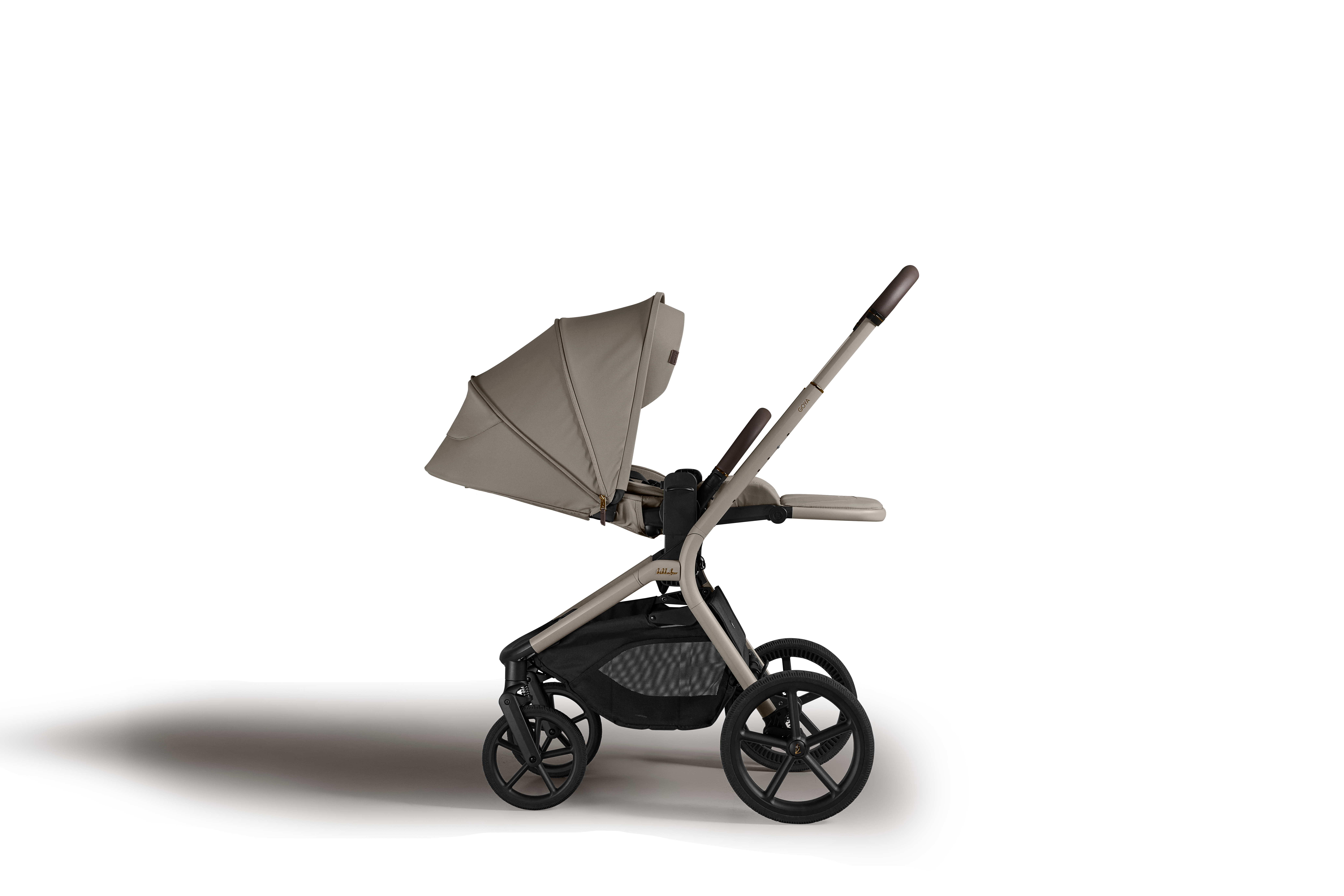 Adjustable to fully lying position